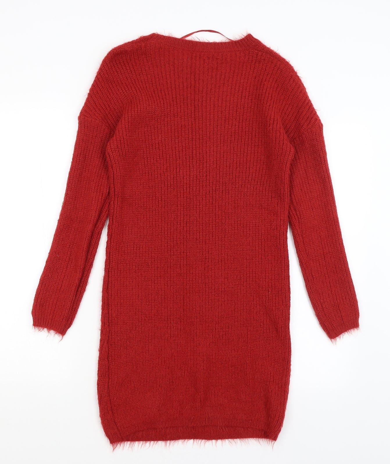 Primark Womens Red   Jumper Dress  Size XS