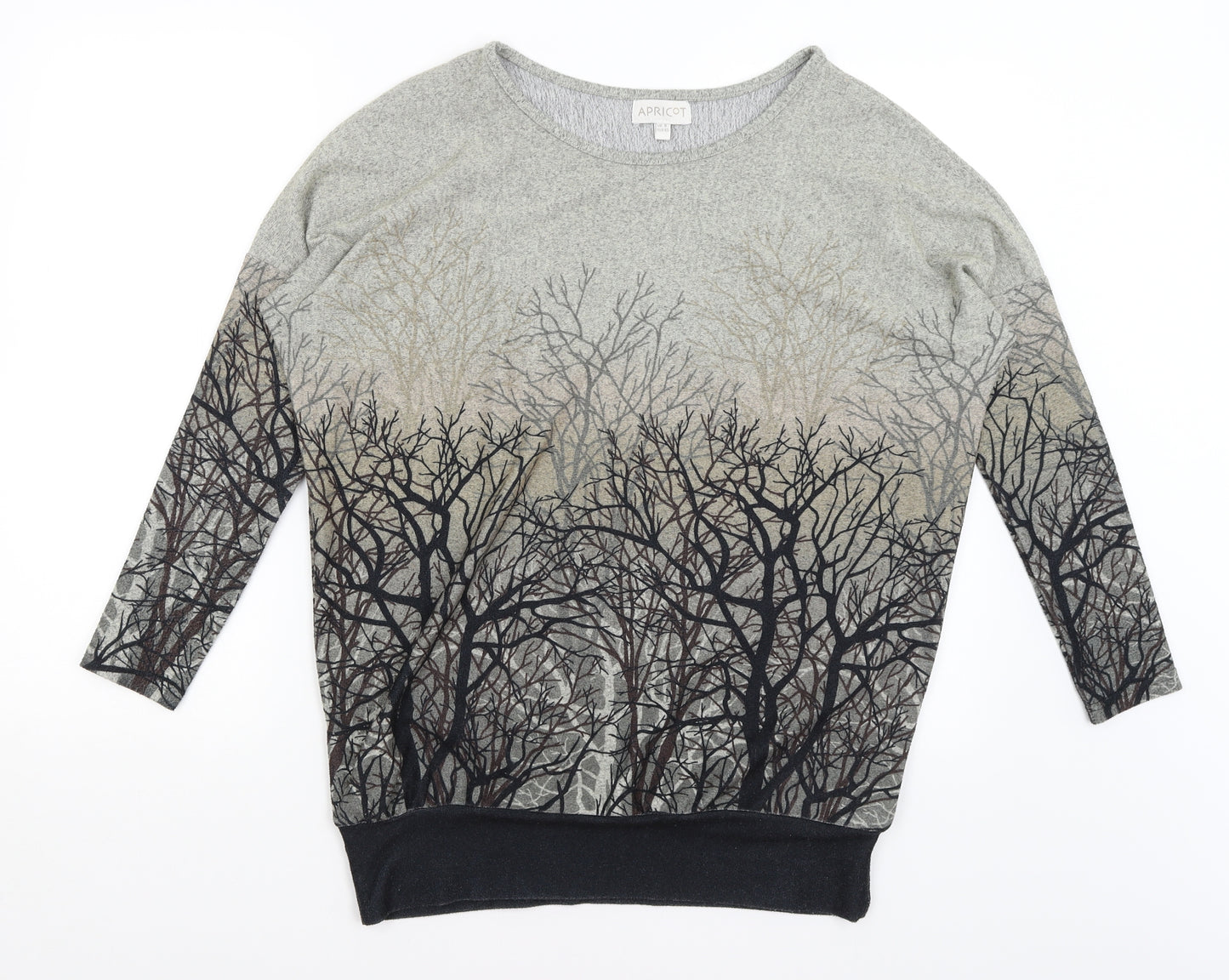 Apricot Womens Green   Pullover Jumper Size 8  - Woodland