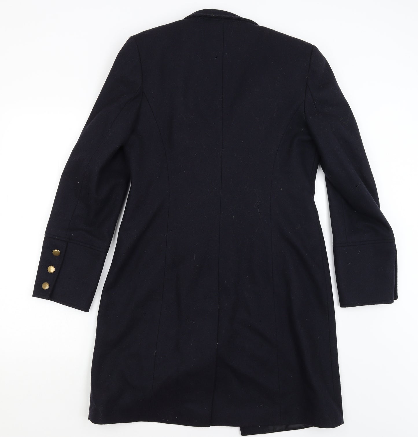 Dorothy Perkins Womens Blue   Pea Coat Coat Size 12
