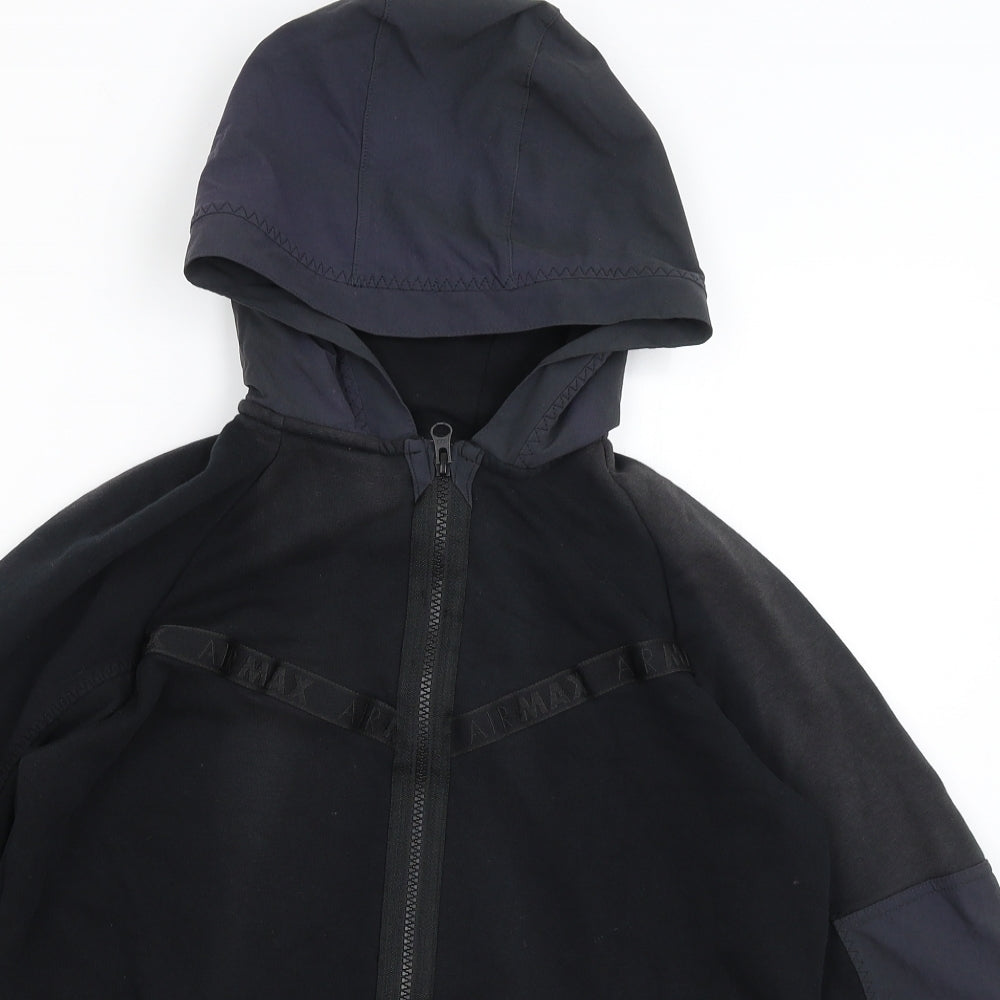 Nike Boys Black   Full Zip Hoodie Size 13-14 Years