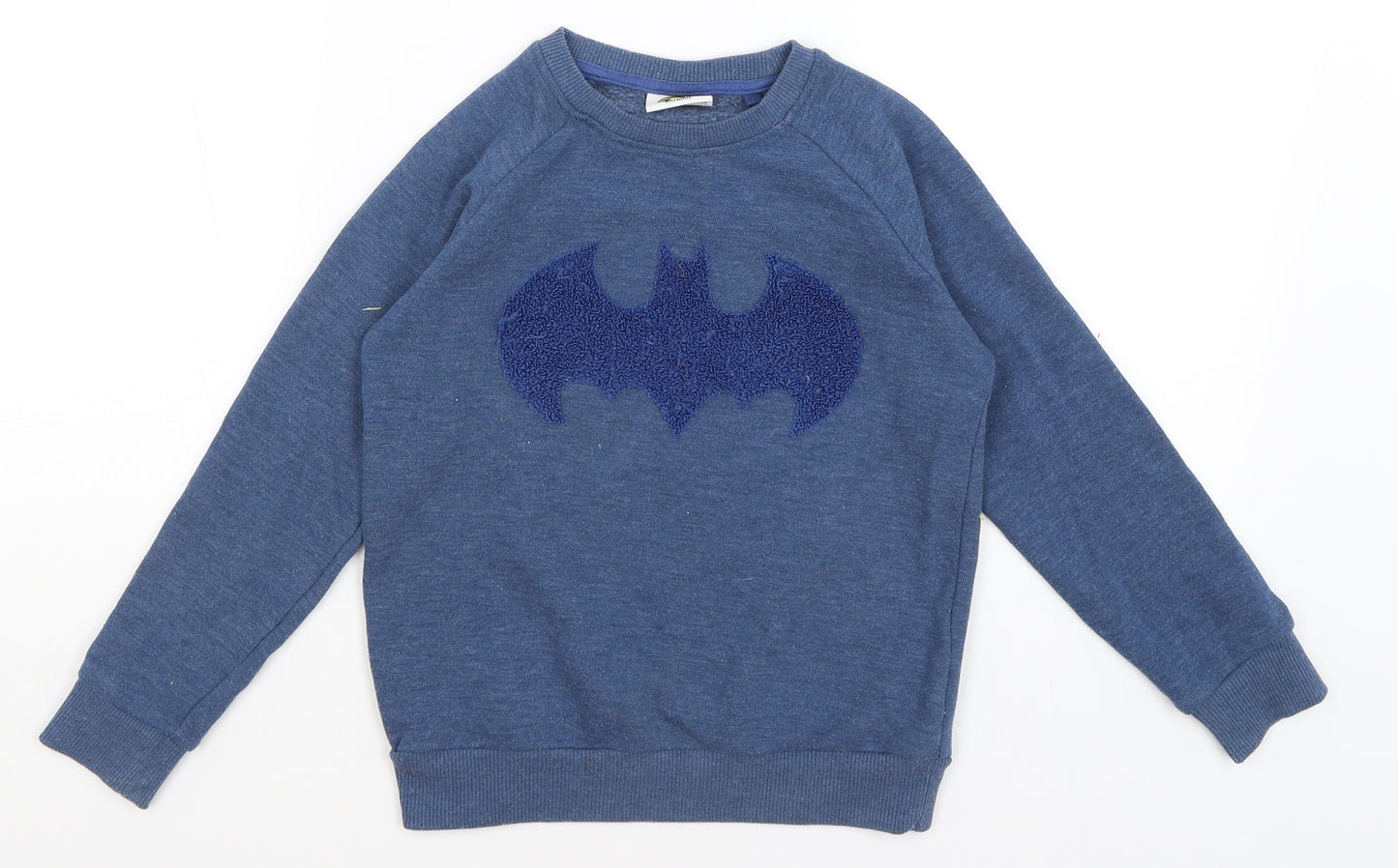NEXT Boys Blue   Pullover Jumper Size 6-7 Years  - Batman
