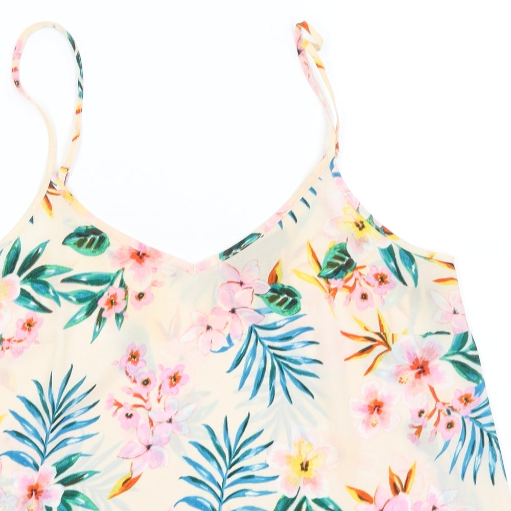 Atmosphere Womens Pink Floral  Camisole Tank Size 12