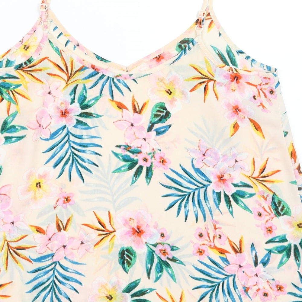 Atmosphere Womens Pink Floral  Camisole Tank Size 12