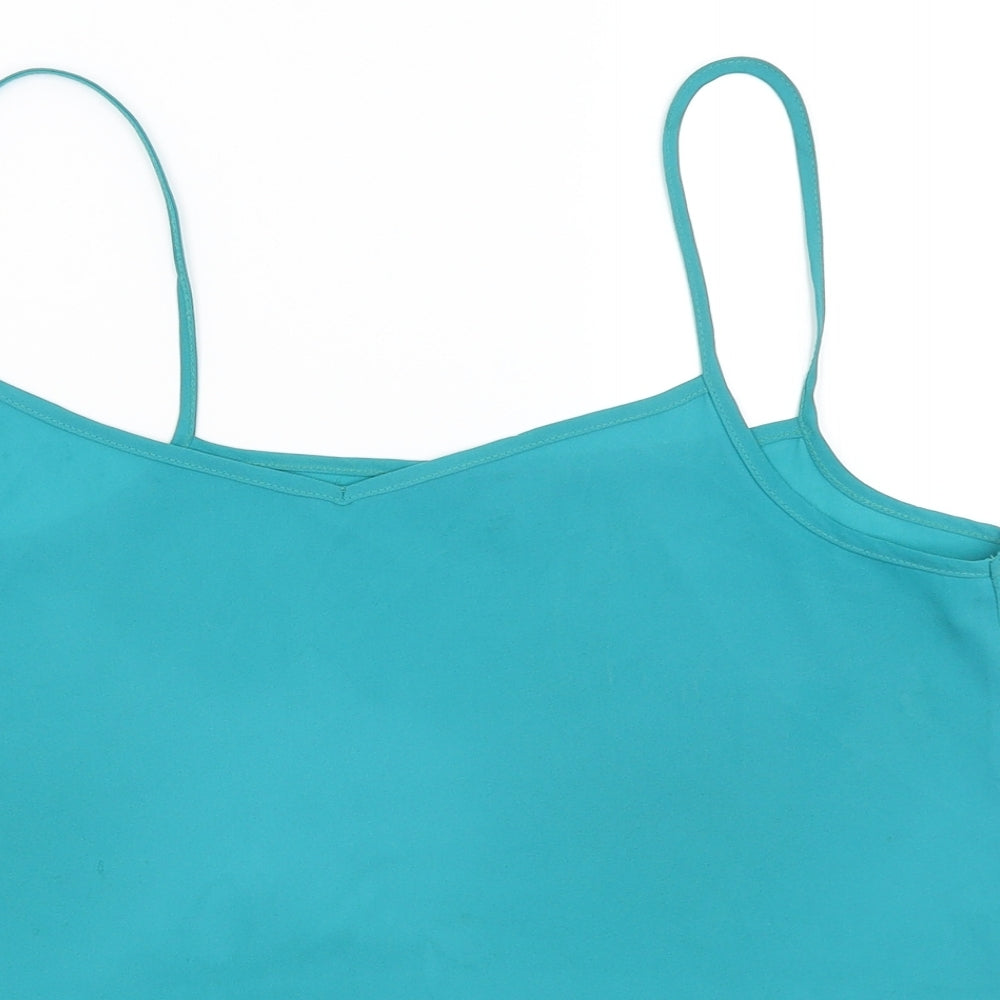 New Look Womens Blue   Camisole Tank Size 12