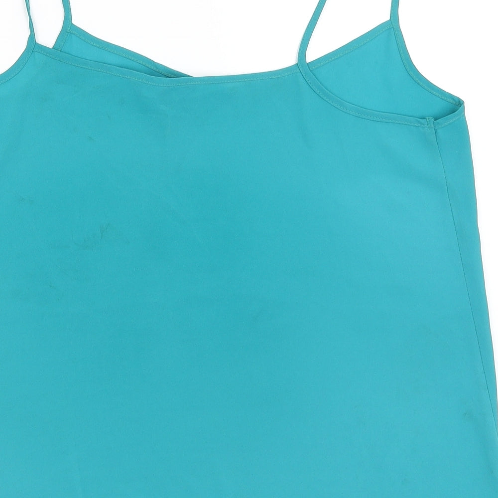 New Look Womens Blue   Camisole Tank Size 12