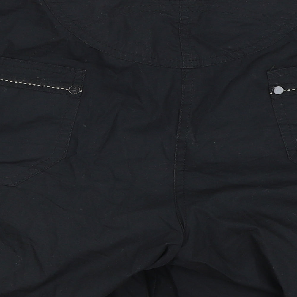 F&F Womens Black   Cargo Shorts Size 18