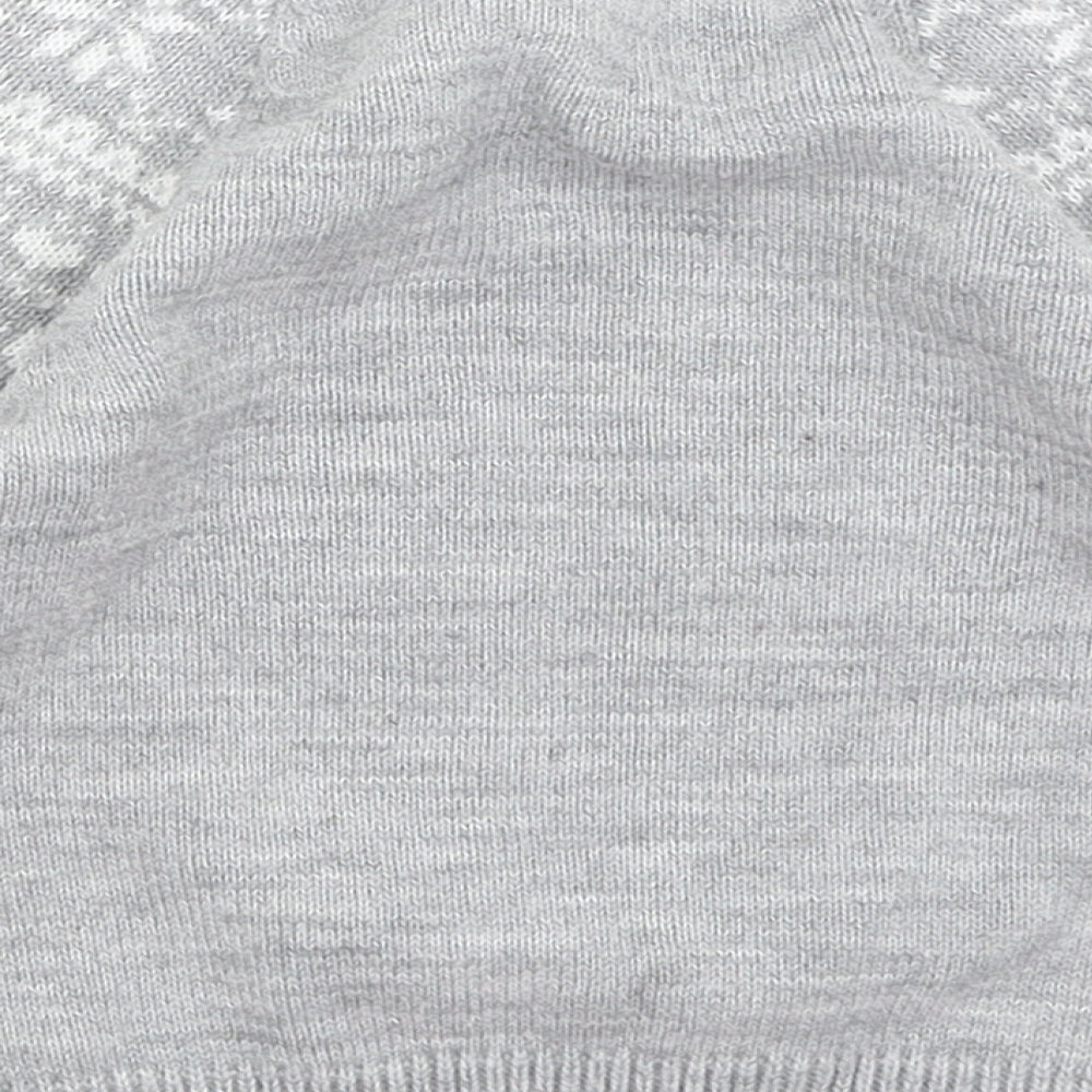 Lily & Dan Baby Grey   Pullover Jumper Size 18-24 Months  - Santa