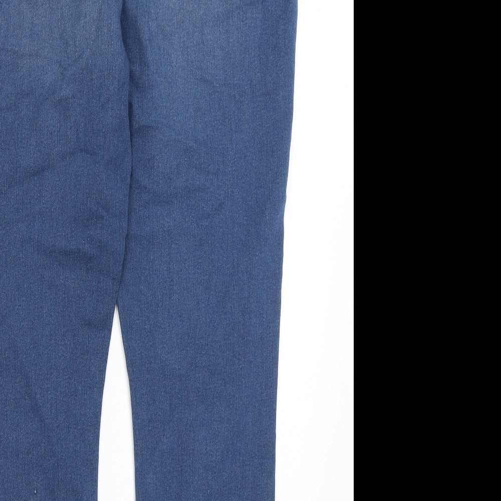 Papaya Womens Blue   Mom Jeans Size 14 L27 in