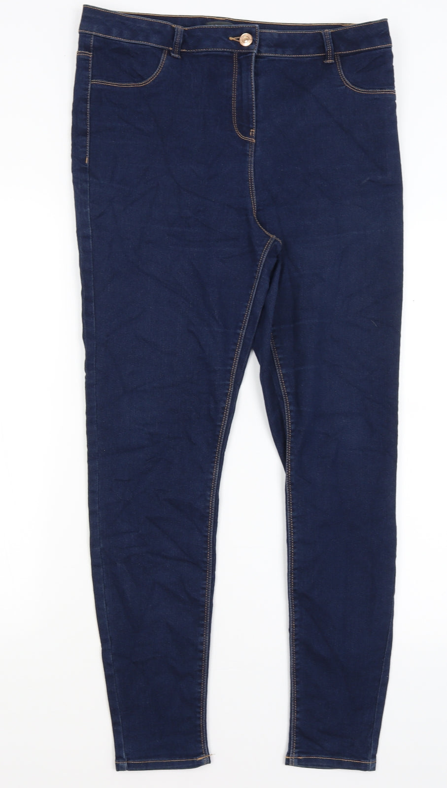 Papaya Womens Blue   Jegging Jeans Size 14 L28 in