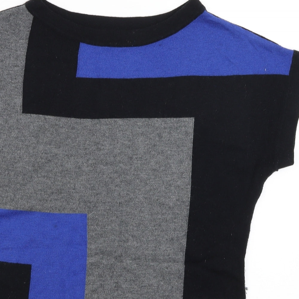 Wallis Womens Black   Basic T-Shirt Size M