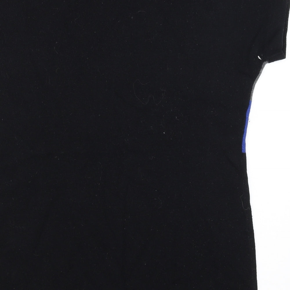 Wallis Womens Black   Basic T-Shirt Size M