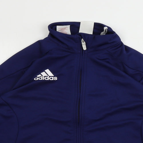 adidas  Boys Blue   Jacket Coat Size 13-14 Years