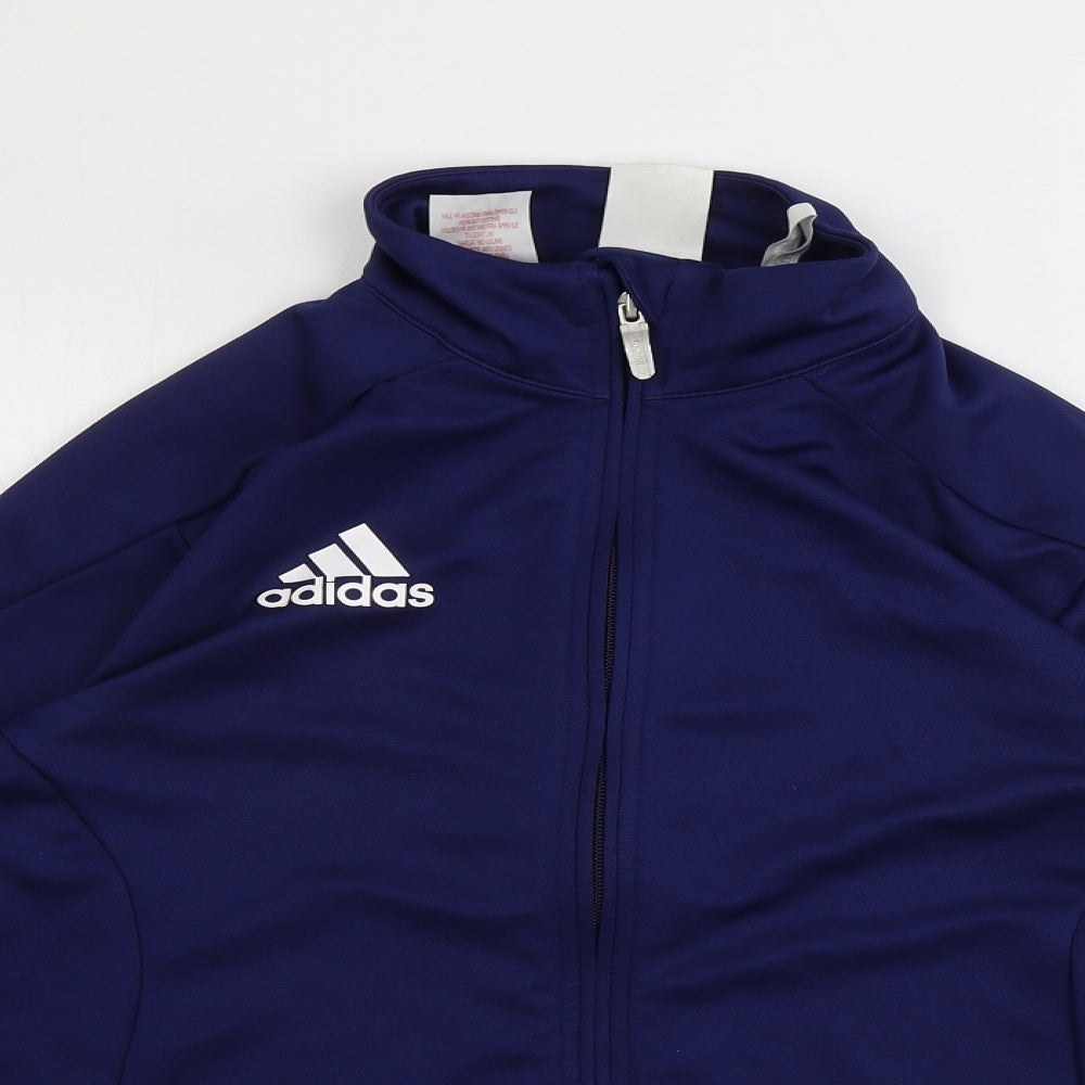 adidas  Boys Blue   Jacket Coat Size 13-14 Years