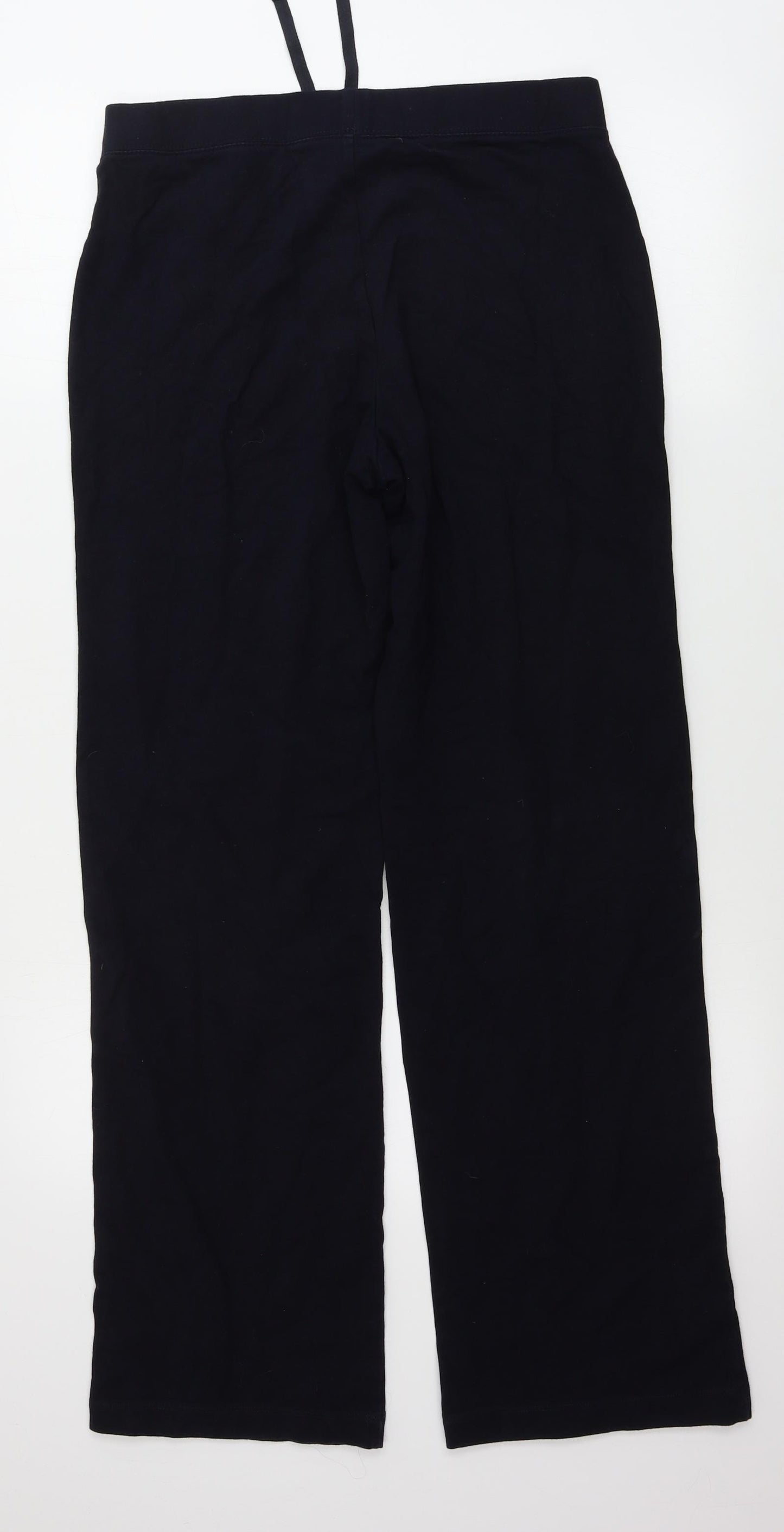 Marks and Spencer  Womens Black   Sweatpants Trousers Size 12 L27 in