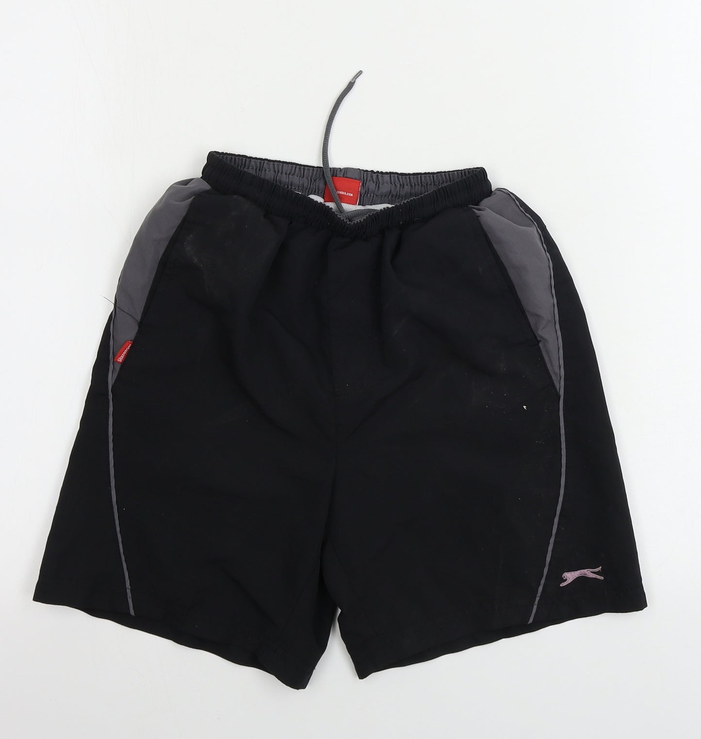 Slazenger  Boys Black   Bermuda Shorts Size 6-7 Years