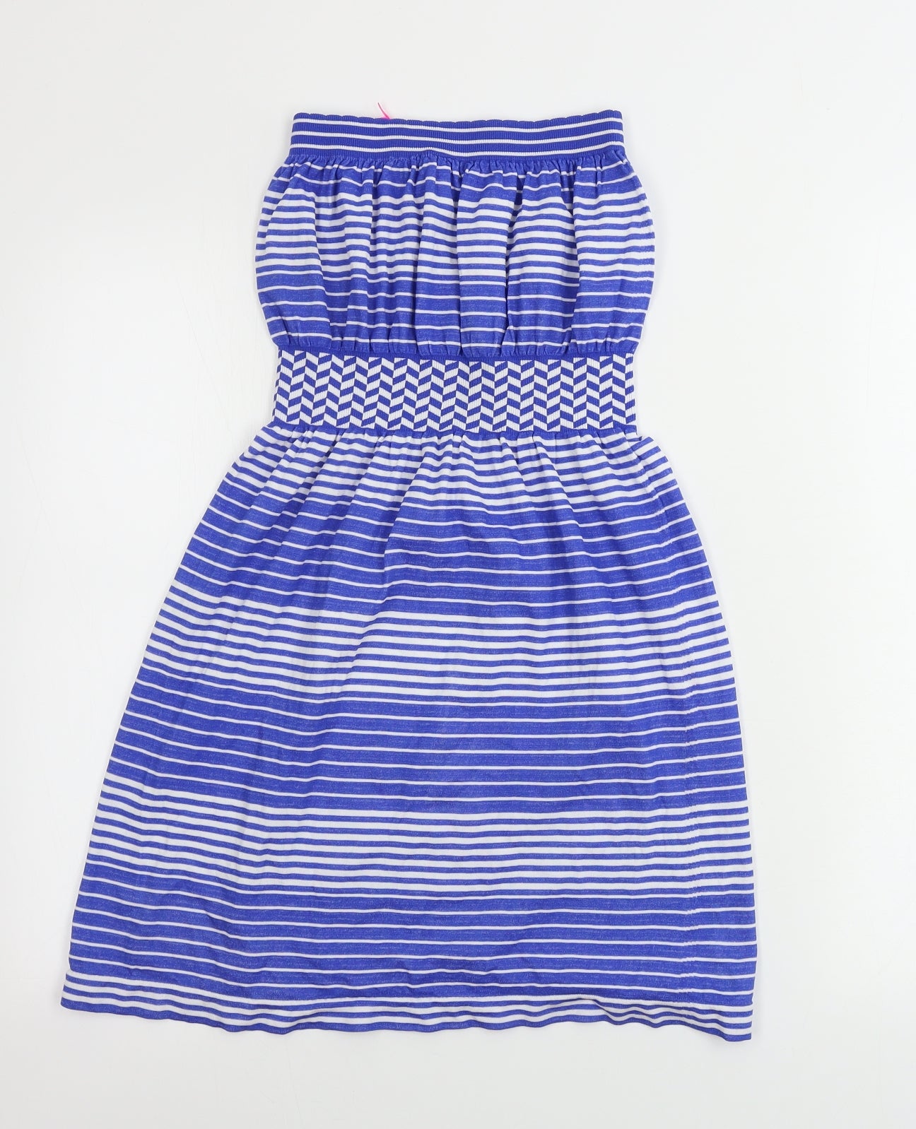 Ocean club  Womens Blue Striped  Bodycon  Size S