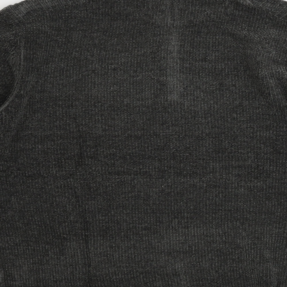 Matalan  Mens Grey   Henley Jumper Size M