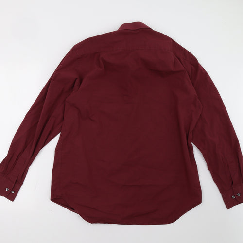Marks and Spencer Mens Red    Polo Size 16.5