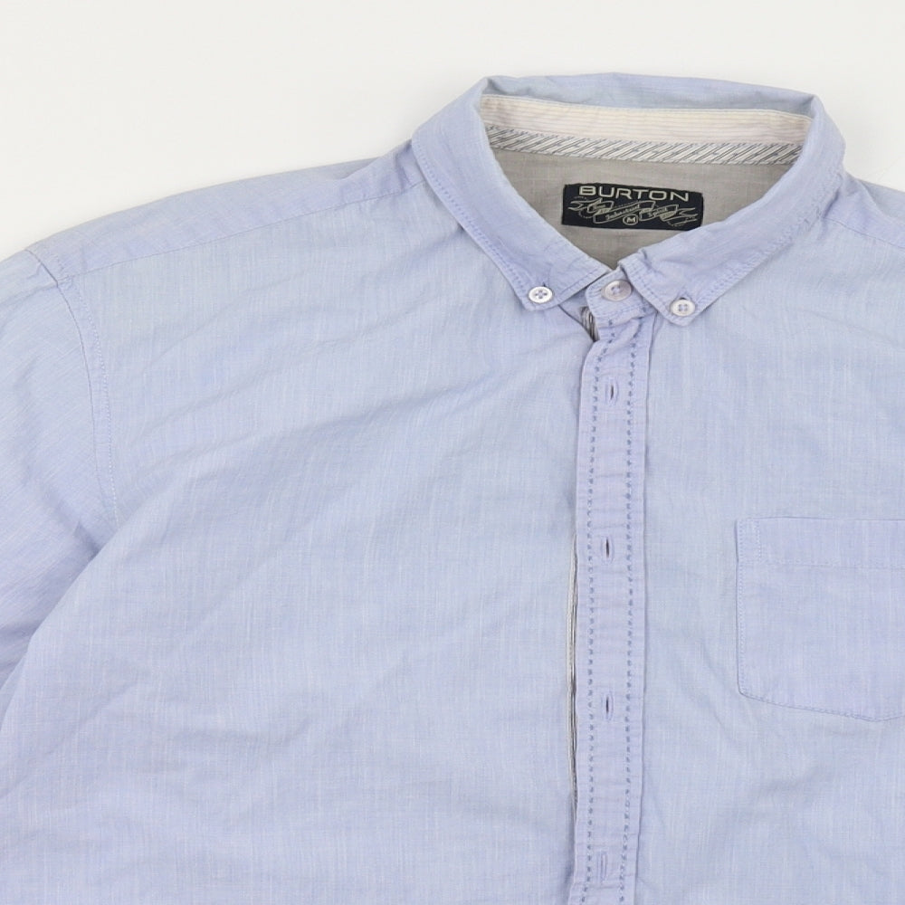Burton Mens Blue    Polo Size M