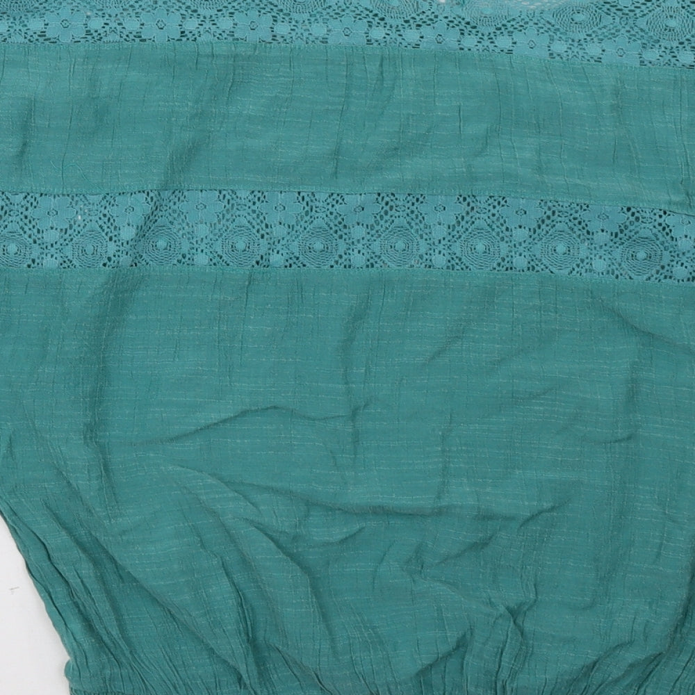 Apricot Womens Green   Basic T-Shirt Size M