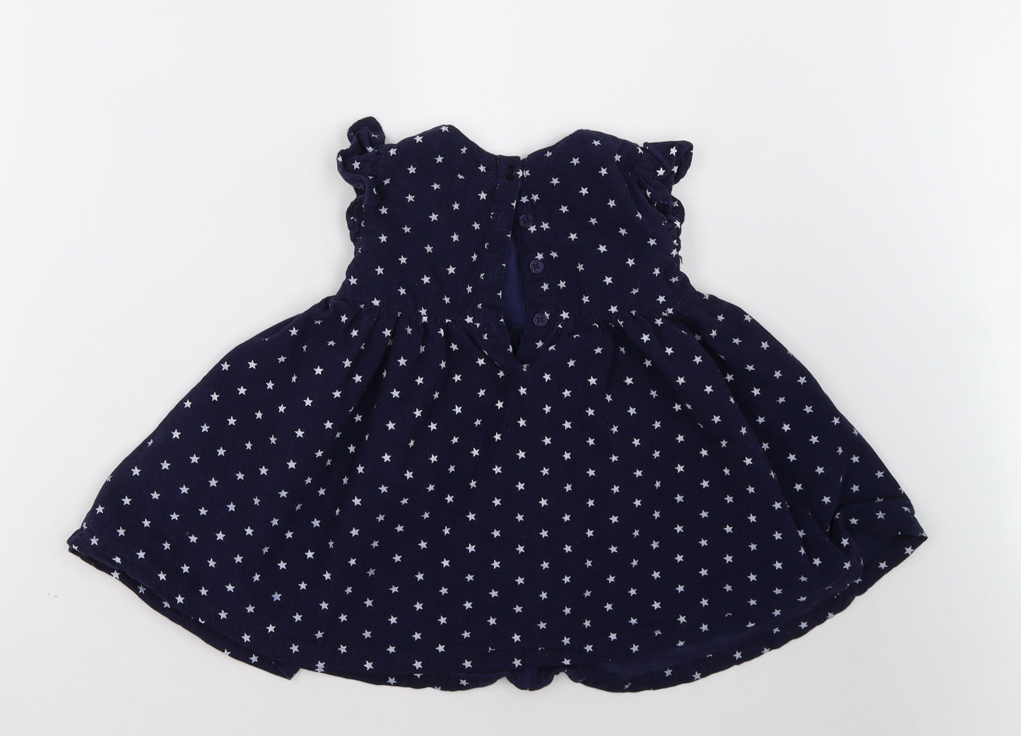 by very Girls Blue Polka Dot  A-Line  Size 2-3 Years