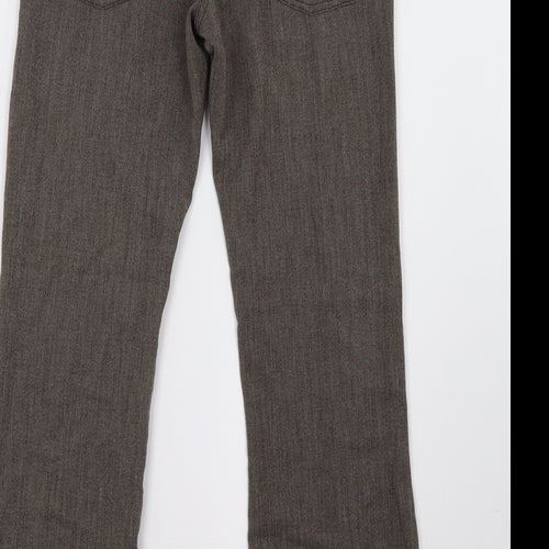 axxs Womens Brown   Trousers  Size 28 L29 in