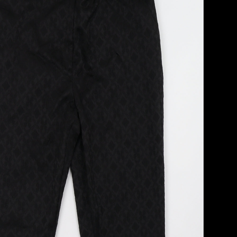 Monsoon Womens Black   Trousers  Size 16 L28 in