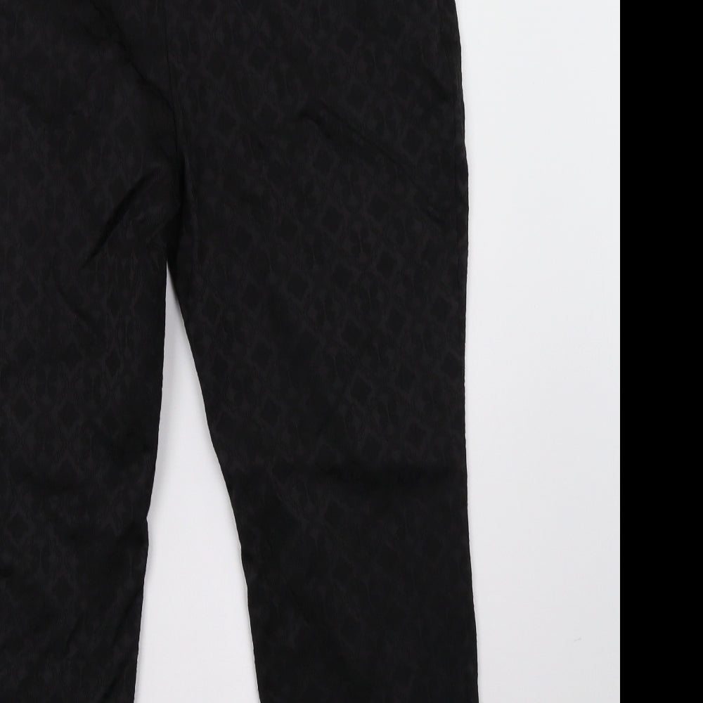 Monsoon Womens Black   Trousers  Size 16 L28 in
