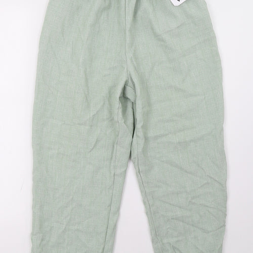 Preworn Womens Green   Trousers  Size 6 L26 in