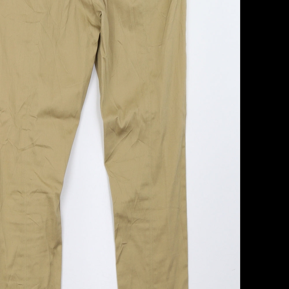 Sainsburys Womens Brown   Trousers  Size 10 L30 in