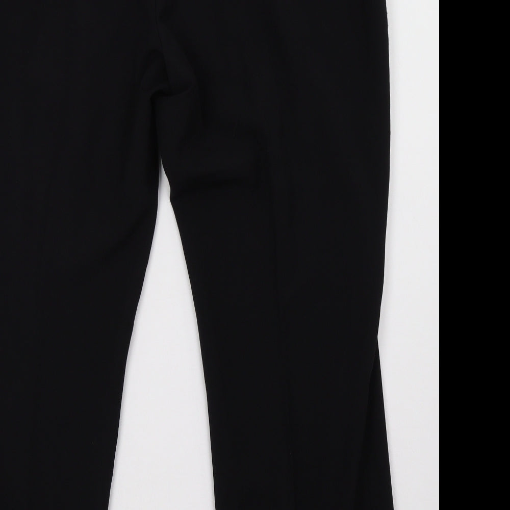 Marks and Spencer Womens Black   Trousers  Size 16 L28 in