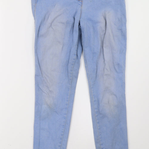 Matalan Womens Blue  Denim Skinny Jeans Size 12 L30 in