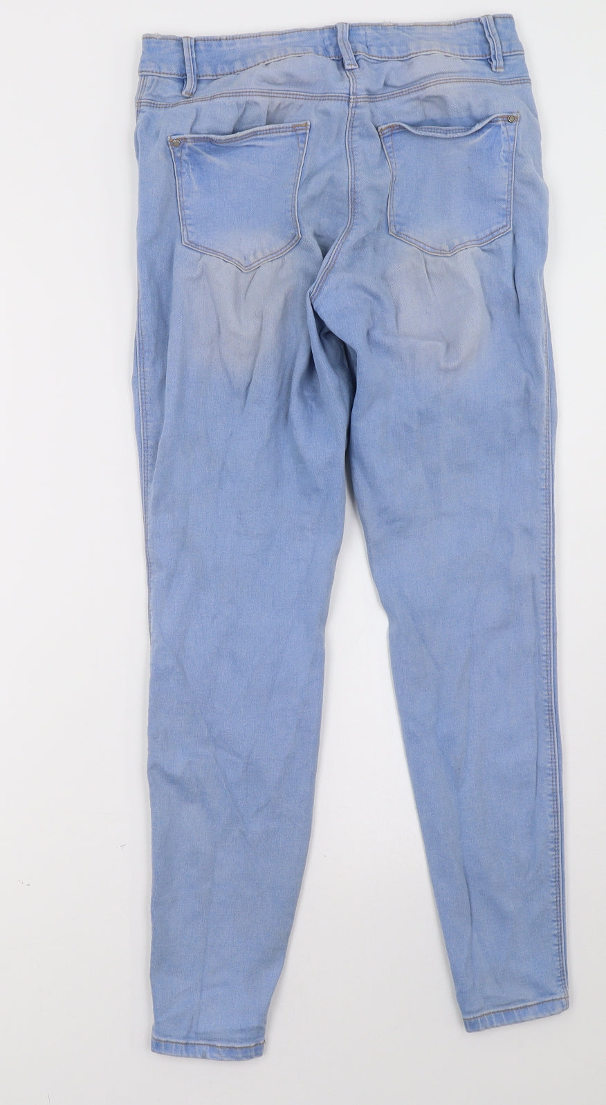 Matalan Womens Blue  Denim Skinny Jeans Size 12 L30 in