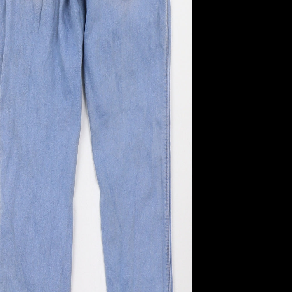 Matalan Womens Blue  Denim Skinny Jeans Size 12 L30 in
