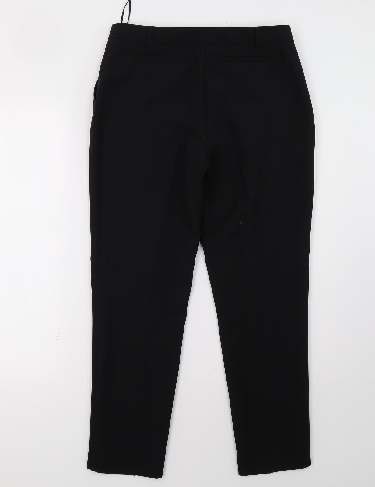 Peacocks Womens Black   Trousers  Size 10 L30 in