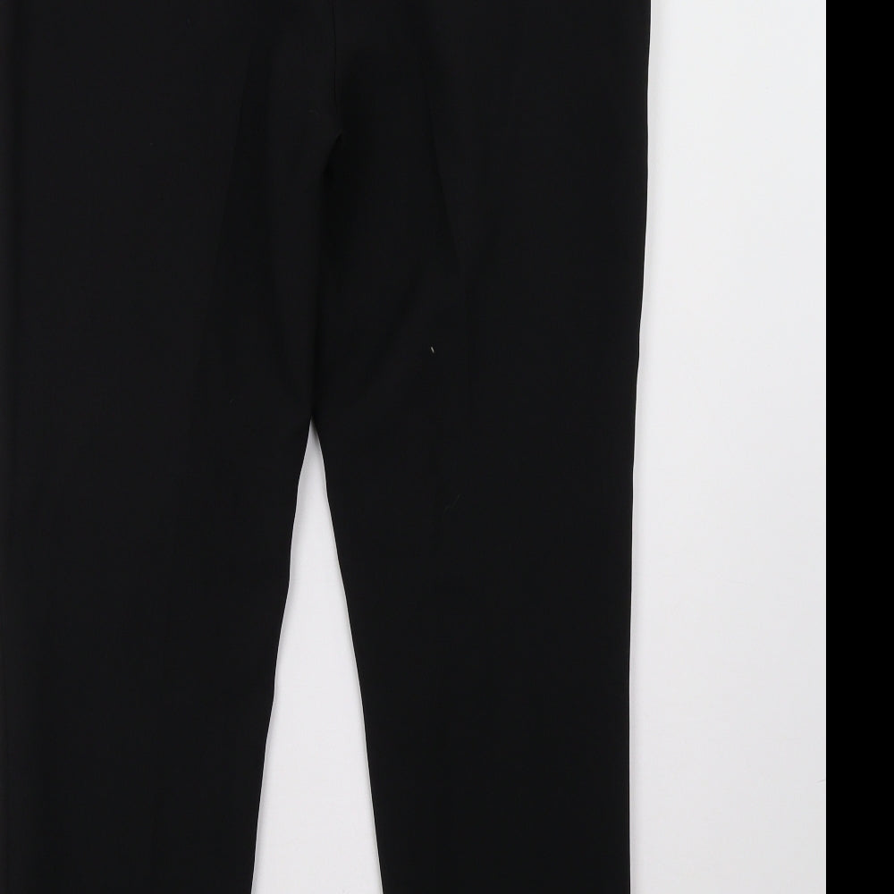 Peacocks Womens Black   Trousers  Size 10 L30 in