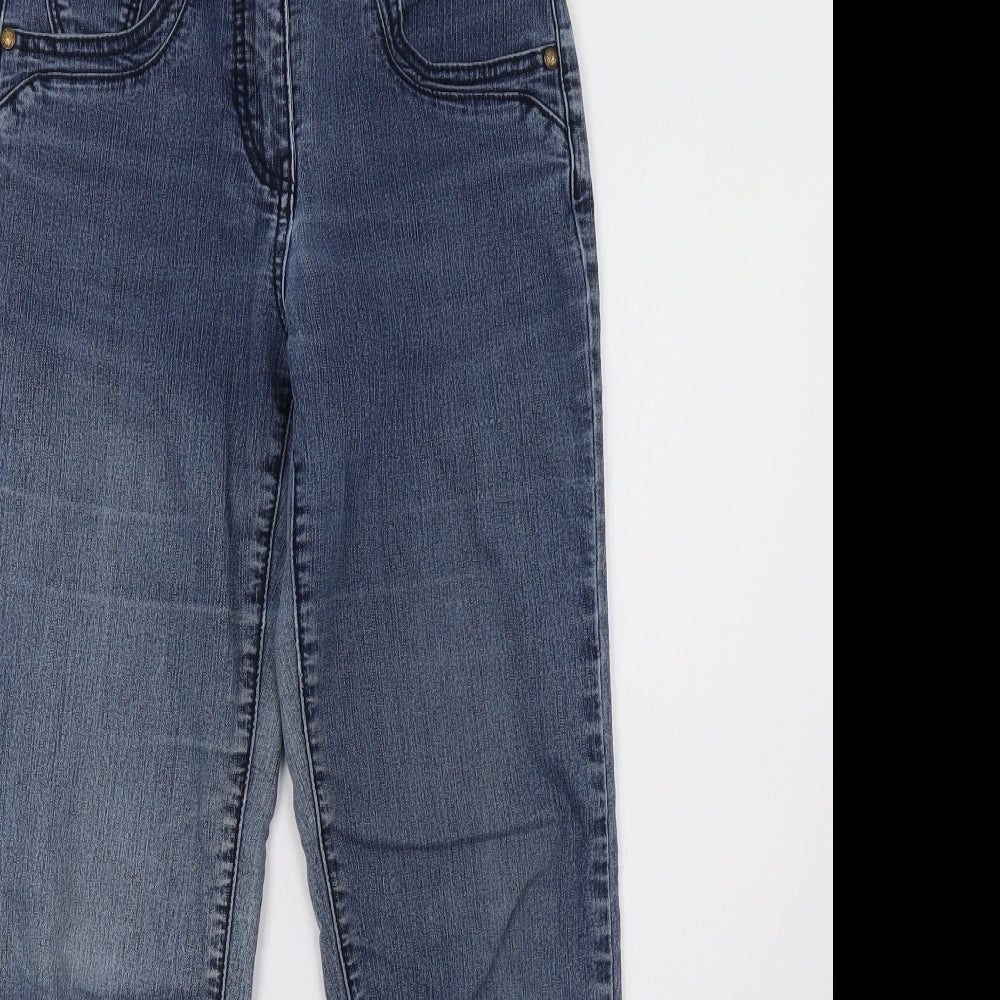 Sainsburys Womens Blue  Denim Straight Jeans Size 8 L29 in