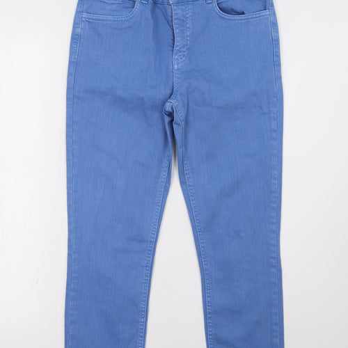White Stuff Womens Blue  Denim Straight Jeans Size 30 L26 in