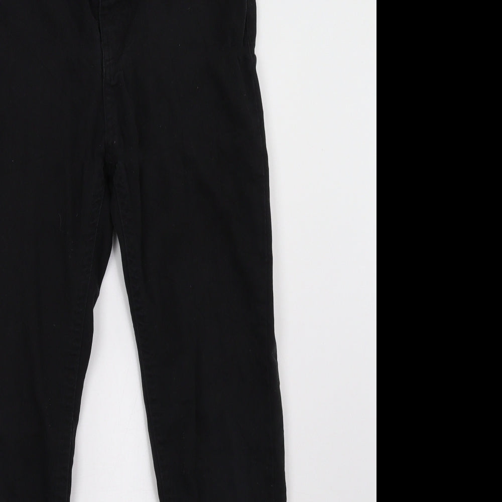 Amisu Womens Black  Denim Skinny Jeans Size 30 L30 in