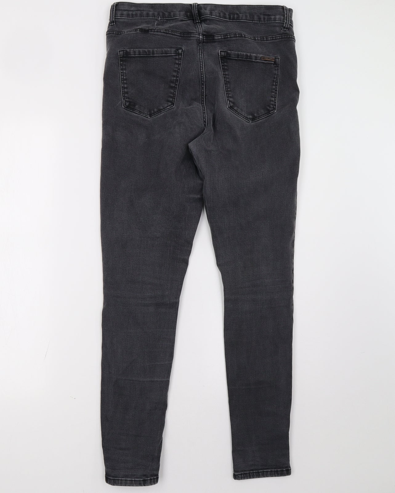 Jasper Conran Womens Black  Denim Skinny Jeans Size 12 L32 in