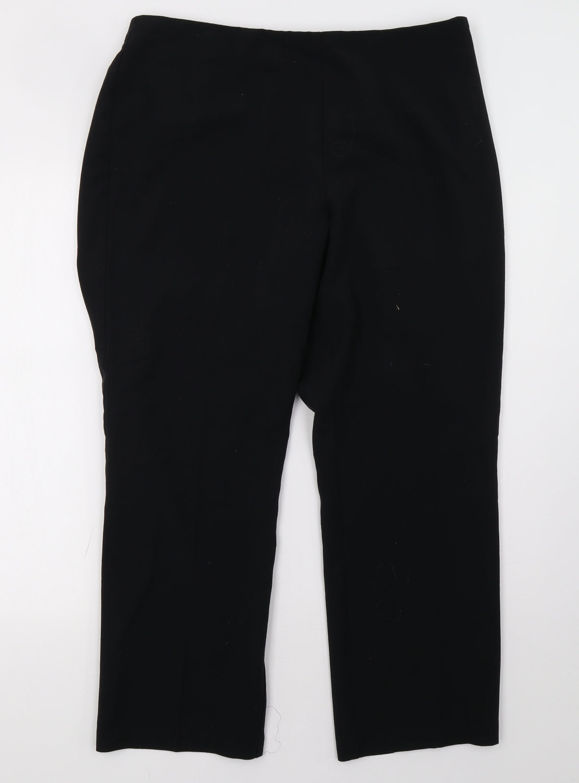 Marks and Spencer Womens Black   Trousers  Size 16 L30 in