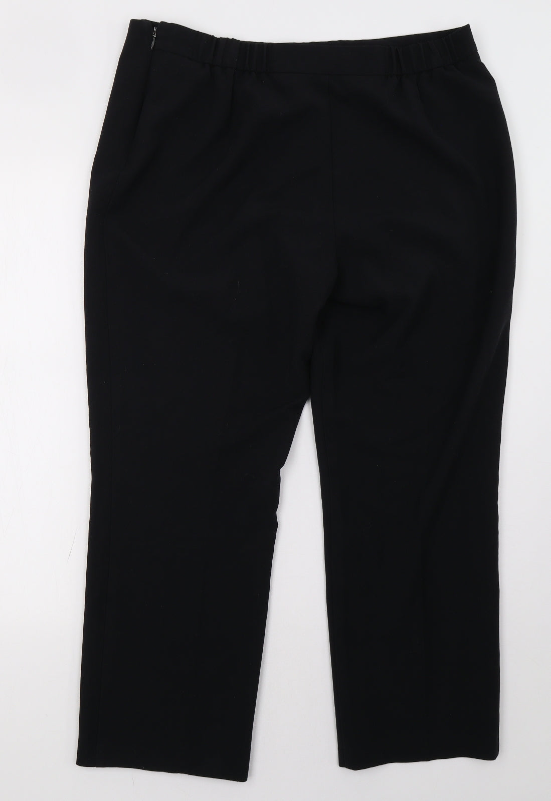Marks and Spencer Womens Black   Trousers  Size 16 L30 in