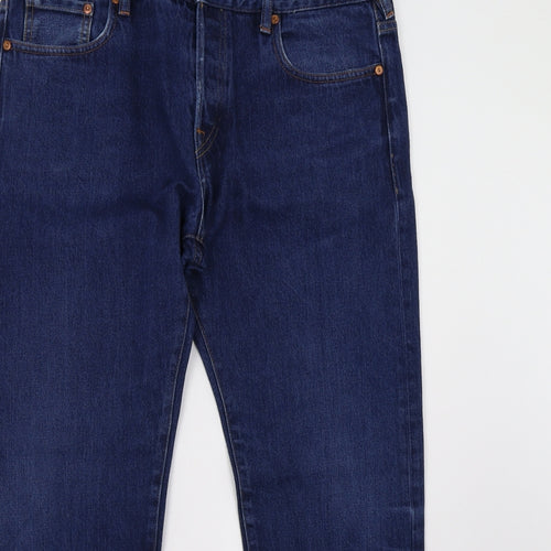 Paul Smith Mens Blue  Denim Straight Jeans Size 36 L30 in