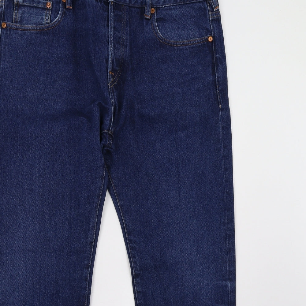 Paul Smith Mens Blue  Denim Straight Jeans Size 36 L30 in