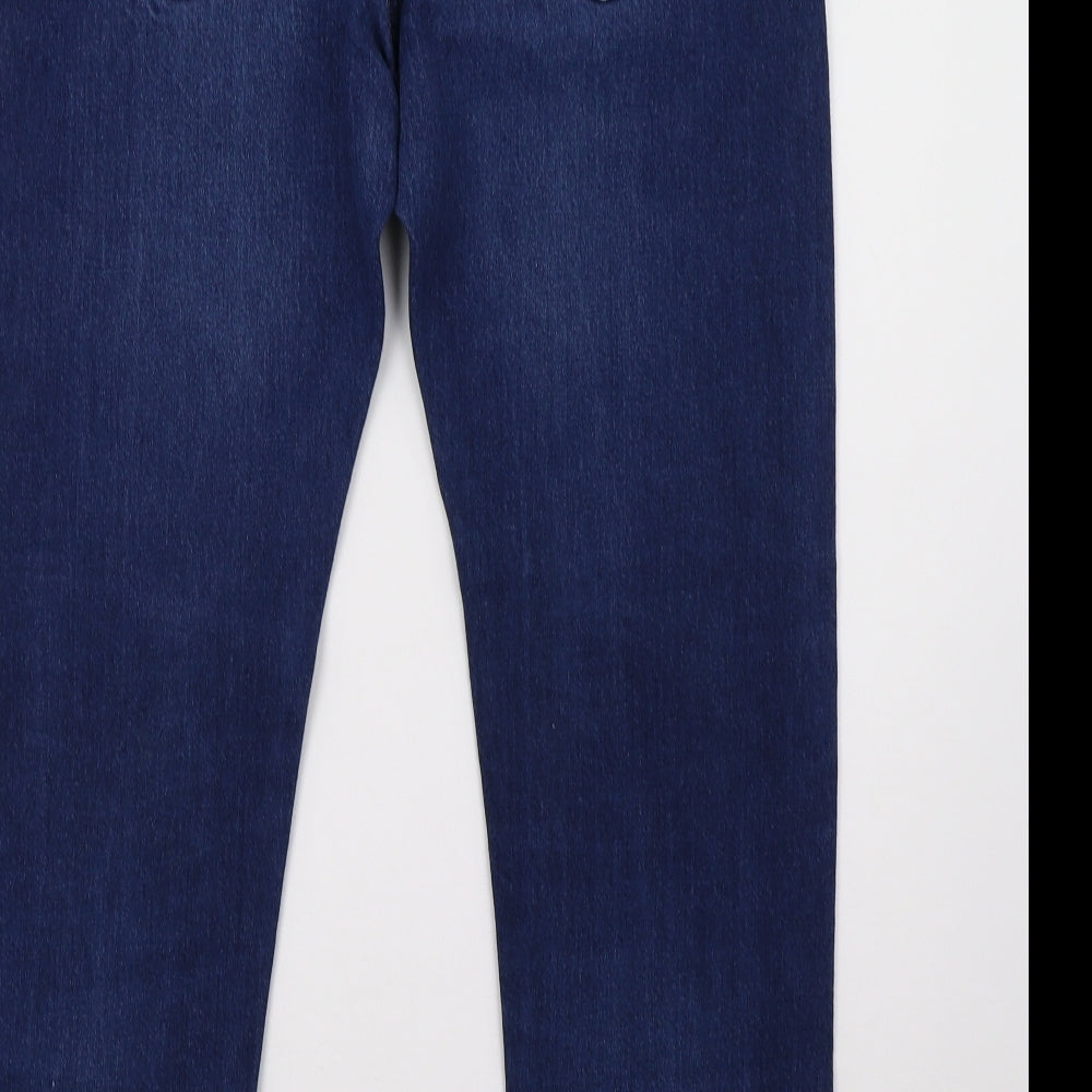 Paul Smith Mens Blue  Denim Straight Jeans Size 36 L30 in