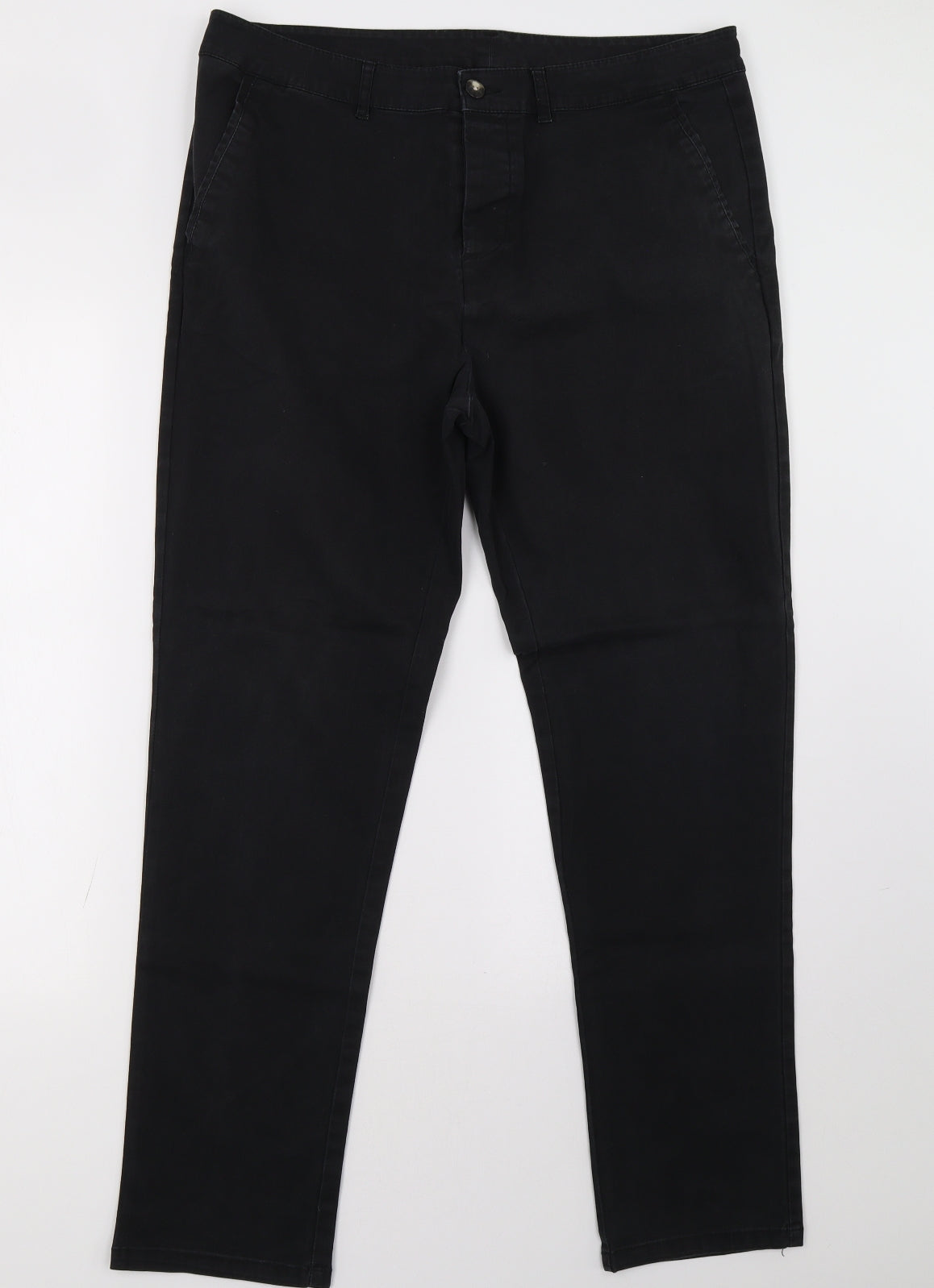 ASOS Mens Black   Trousers  Size 36 L32 in