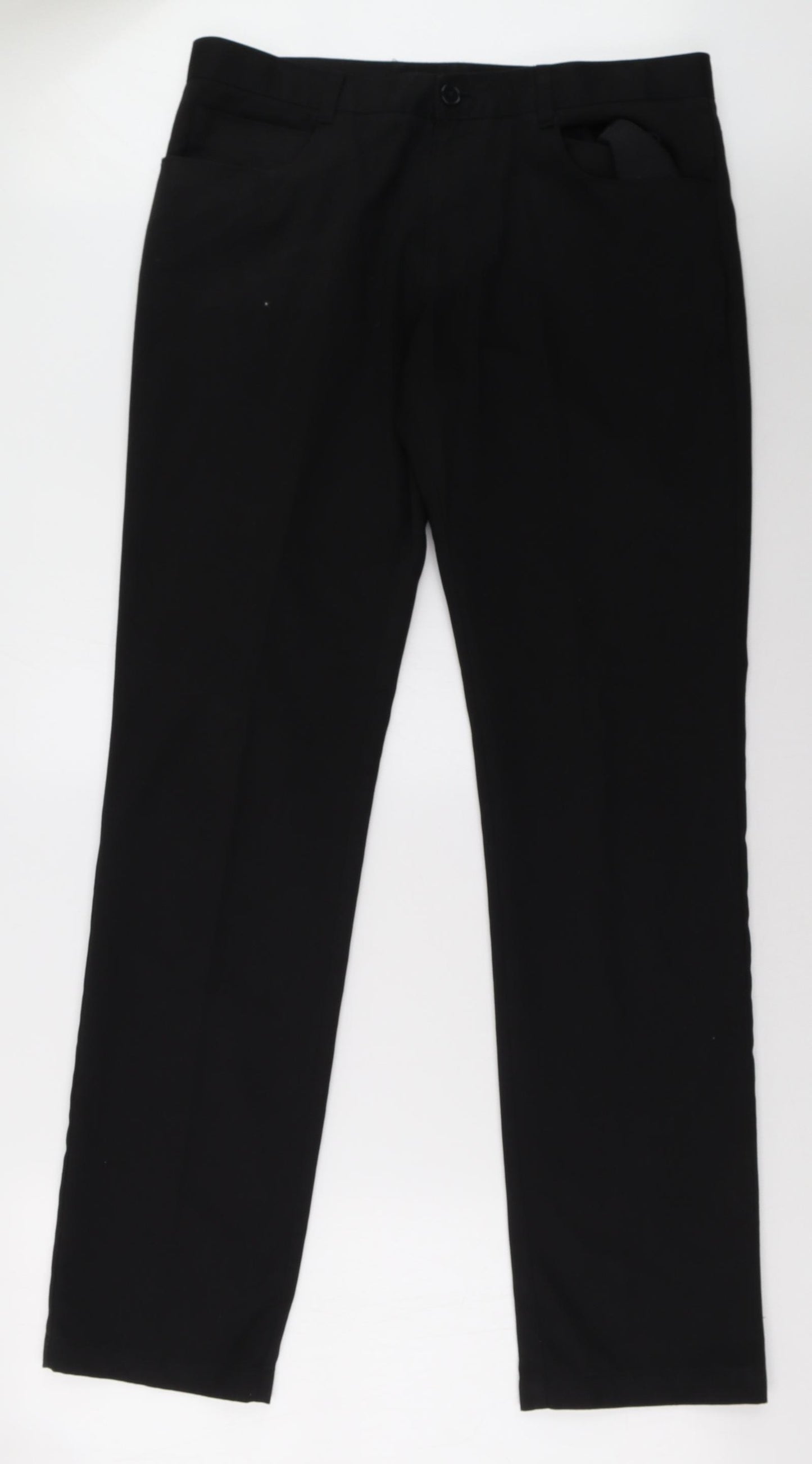 NEXT Mens Black   Trousers  Size 34 L35 in
