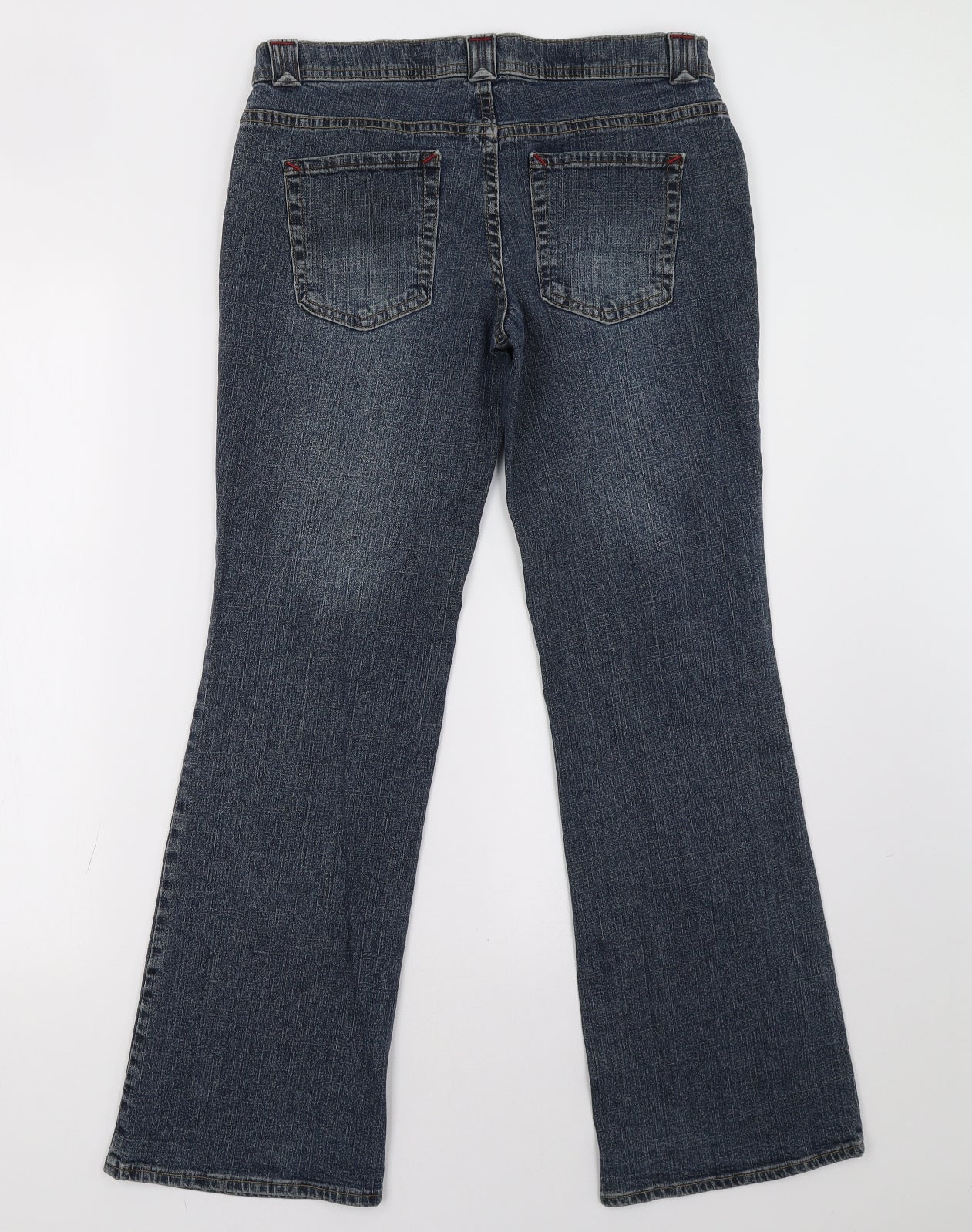 Marks and Spencer Womens Blue  Denim Bootcut Jeans Size 10 L30 in