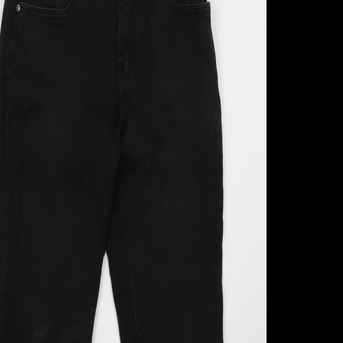 kaiweishi Womens Black   Straight Jeans Size 30 L28 in