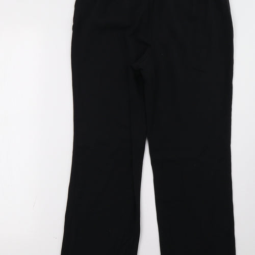 Marks and Spencer Womens Black   Trousers  Size 10 L29 in